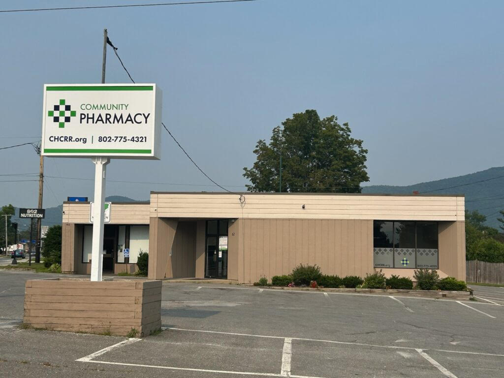 The new Community Pharmacy at the site of the former Beauchamps & O'Rourke Pharmacy.